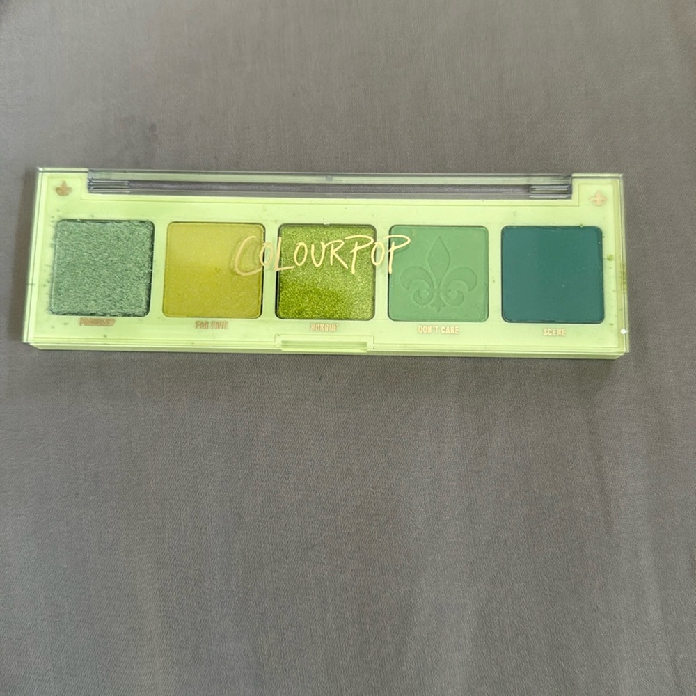 New without box colour pop eyeshadow palette